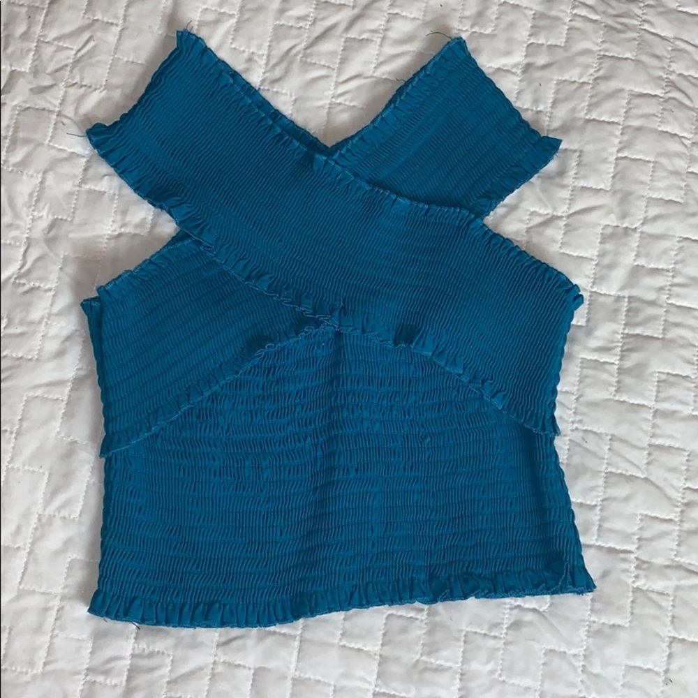 Urban outfitters peep hole cropped top